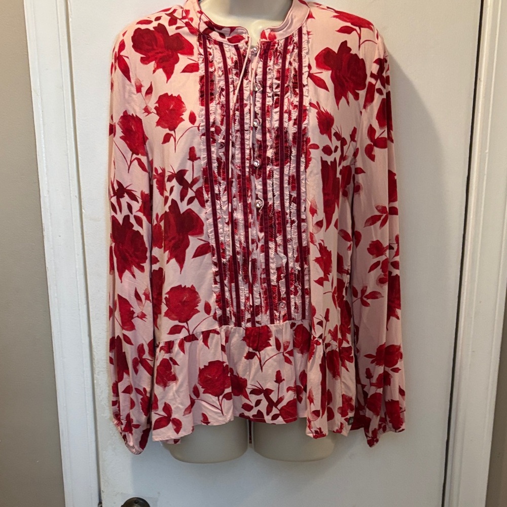 Matilda Jane Medium  l/s peasant Top 26-107-1